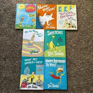 Dr. Seuss Hardcover Large Copies